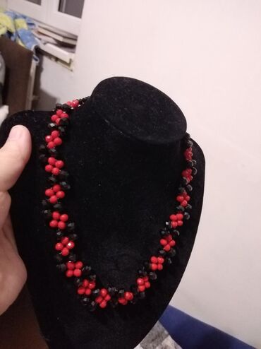 Ogrlice: Biserna ogrlica, Handmade, Materijal: Kristal — 2