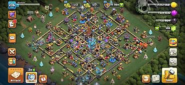 qəlyan satısı: Clash of Clans hesabı satılır. Hesab 18 səviyyə bələdiyyədir. Hesab — 1