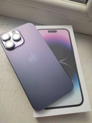 айфон про макс: IPhone 14 Pro Max, Б/у, 256 ГБ, Deep Purple, Зарядное устройство, Защитное стекло, Чехол