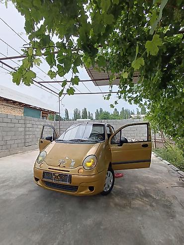 арзан матиз 1: Daewoo Matiz: 2001 г., 0.8 л, Кол менен иштөөчү, Бензин, Хетчбек — 1