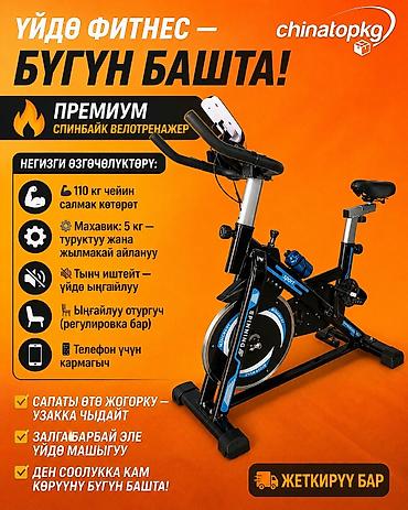 студийные: Спин-байк (велотренажёр) для домашнего и студийного кардио . Сапаттары — 8