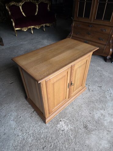 Komode: Drveni dvokrilni kabinet/komoda od punog hrasta - Materijal: masivni — 4