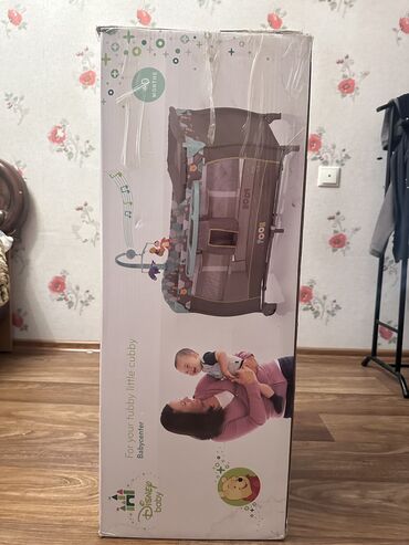 детская кроватка с пеленальным столиком: Детская кроватка немецкого бренда hauck. Состояние хорошое