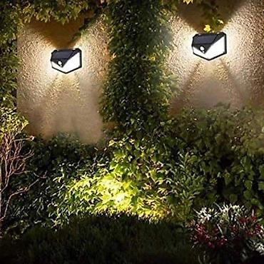 maxi staklene case: Solarna LED zidna lampa sa senzorom NOVO. Opis proizvoda: Ova solarna — 2