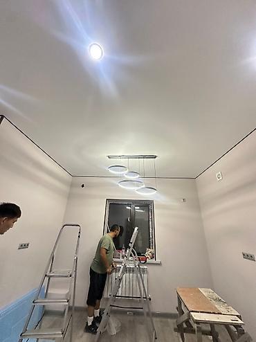 Натяжной потолок: Натяжной потолок Глянцевое, Матовое, 3D потолки Гарантия, Бесплатная консультация, Бесплатный замер — 24