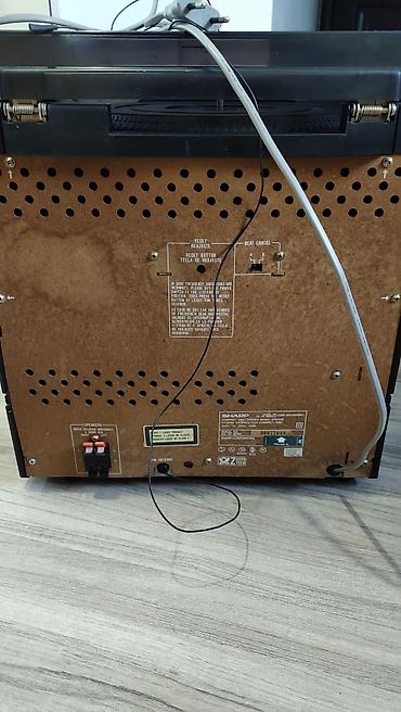 Другая аудиотехника: SHARP муз.центр Винтажный, без колонок, аукса нету, проигрыватель — 25