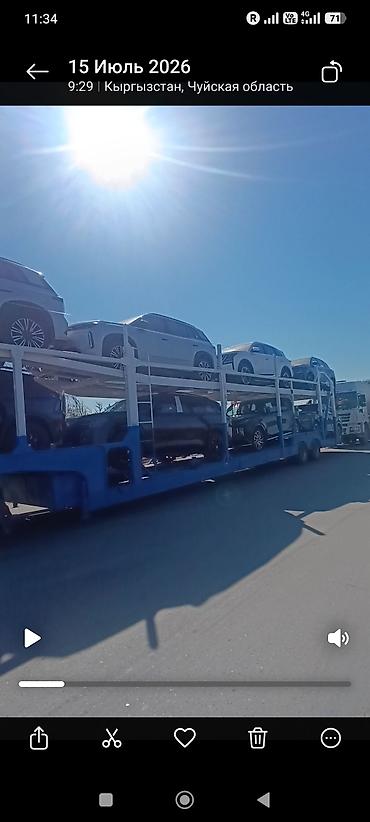 дамкрат авто: Прицеп, Сar carrier trailer, от 12 т, Б/у — 4