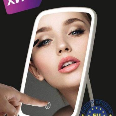 зеркало для макияжа: Зеркало с LED подсветкой для макияжа Jordan Judy Tricolor PRO (Xiaomi)