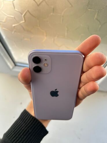 iphone 14 pro max islenmis: IPhone 11, 64 ГБ, Deep Purple, С документами, Face ID, Беспроводная зарядка