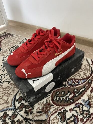 беговые красовки: Эркектердин кроссовкасы, 39, Puma, Жаңы, түсү - Кызыл, Акылуу жеткирүү