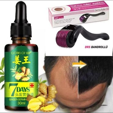 ginseng: Saç çixaran serum ❤️ Maddə növü: saç və baş dərisi müalicəsi baş