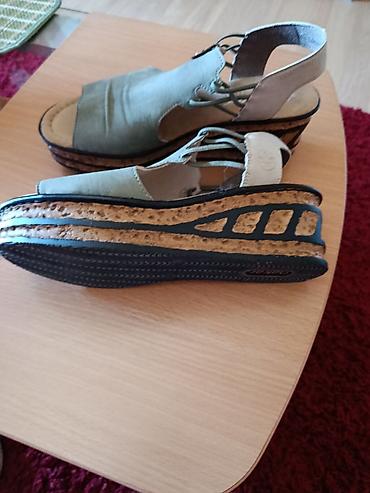 aksa: Rieker Antistress ženske sandale na punu petu - Model: Rieker — 5