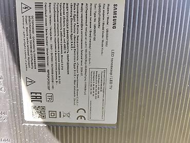 samsung tv ikinci el: Samsung LED TV + divar asqısı dəsti Model: Samsung UE43TU7000UXRU — 4