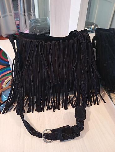 Классические сумки: Классическая сумка, Материал: Замша, Женские — 5