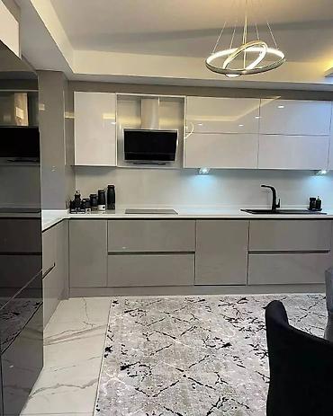 Sifarişlə mətbəx mebeli: Sifarişlə mətbəx dəsti, Özü çəkən petlələr, Mat laminat, Kredit yoxdur, Pulsuz çatdırılma, Rayonlara çatdırılma — 9