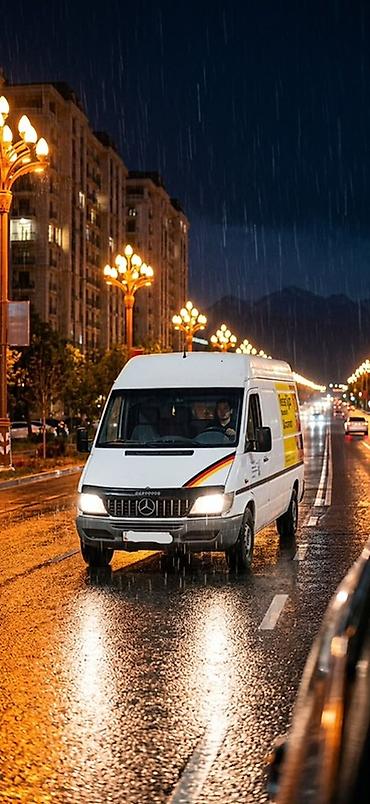 Грузоперевозки на микроавтобусе Mercedes-Benz Sprinter -