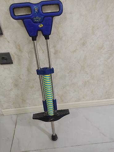uşağ manej: Uşaq üçün pogo stick (tullanma çubuğu) - Model: mexaniki yaylı pogo — 1