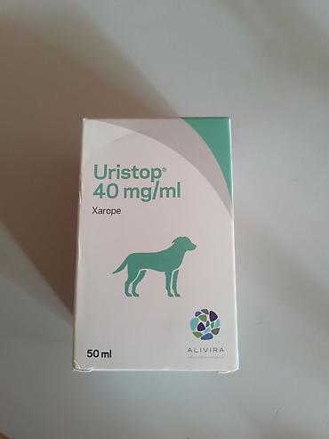 лекарства для животных: Uristop 40 mg/ml, сироп для собак (ветеринарное средство) - — 5