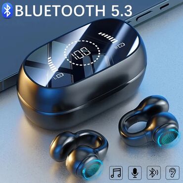Qulaqlıqlar: Teze dir Yeni nesil Bluetooth 5.3 qulaqciqdir. Cox Rahat ve Temiz