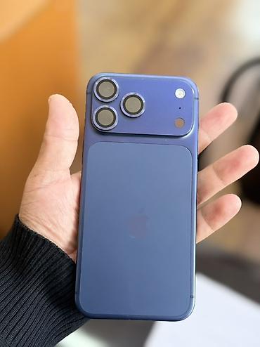 Apple iPhone: IPhone 17 Pro Max, Б/у, 256 ГБ, Синий, Кабель, 97 % — 4