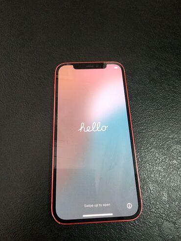 чехол на редми 10 с: IPhone 12, Б/у, 128 ГБ, Красный, Чехол, 100 %