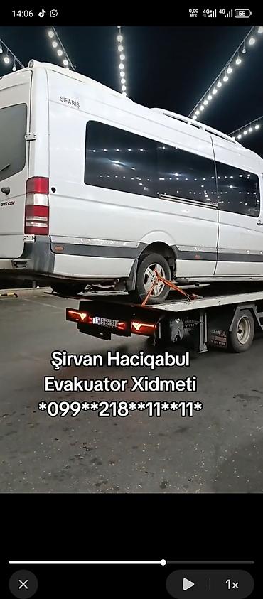 Evakuatorlar: Evakuator, Platforma ilə, 8 t, Şəhər daxili, Rayonlara, Beynəlxalq daşımalar — 23