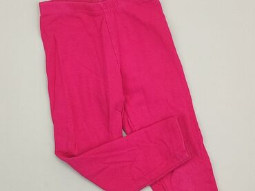 legginsy jeansowe dla dziewczynki: Leggings for kids, 2-3 years, 92/98, condition - Very good