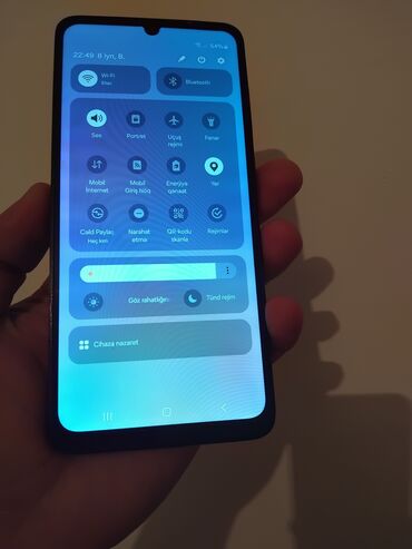 Samsung: Samsung Galaxy A72 5G, 128 GB, rəng - Qara, Barmaq izi, İki sim kartlı