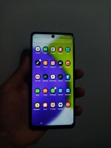 Poco: Samsung Galaxy A52, 128 GB, rəng - Göy, Face ID
