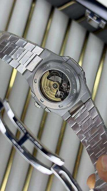 hamilton saat: Patek Philippe üslubunda kişi qol saatı. Paslanmayan polad korpus və — 3