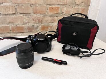 купить камеру видеонаблюдения в бишкеке: Продаю зеркальный фотоаппарат Canon EOS 600D с объективом 18-55mm 📸