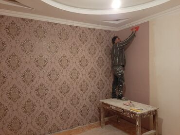 Tavan işləri: Alçıpan fiqur işleri görürük düz tavanıTvstent,Fiqurlu tavan,Ara — 3