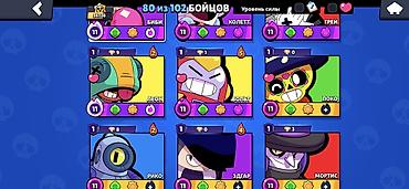 Другие игры и приставки: Аккаунт Brawl Stars Ватсапп жазгыла Основное: - Трофеи: 34 728 - — 4