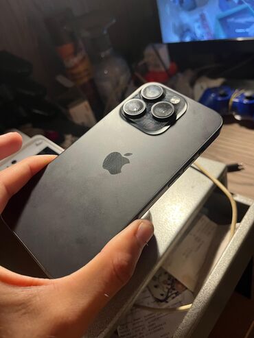 kontakt home iphone xr: IPhone 15 Pro, 128 GB, Black Titanium, Zəmanət, Barmaq izi, Face ID