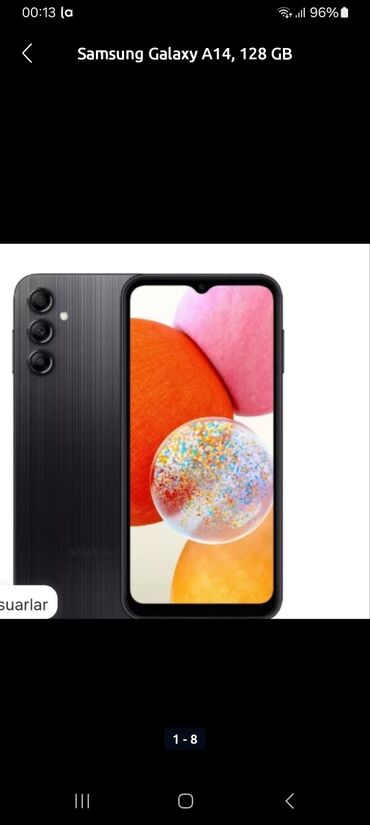 Samsung: Samsung Galaxy A50, 128 GB, rəng - Qara