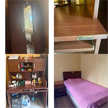 Oğlan və qız üçün, İşlənmiş, Təknəfərlik çarpayı, Yazı masası, Dolab, Termo