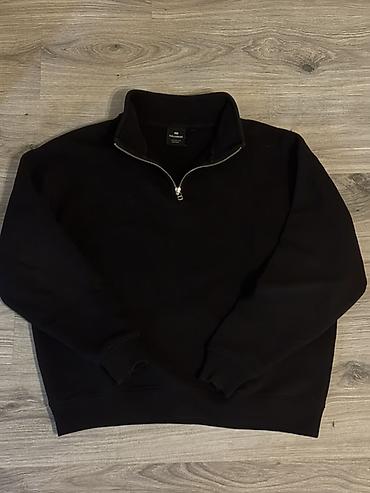 Kişi geyimləri: Svitşot, PULL&BEAR, M, rəng - Qara — 2
