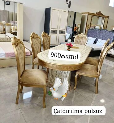 Masa və oturacaq dəstləri: Masa desti yeni qonaq otağı mebeli lalafo.az -da Masa və oturacaq dəstləri: Masa desti yeni qonaq otağı mebeli