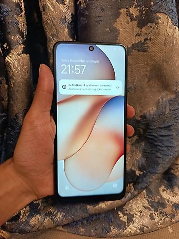telrad nömrə: Redmi Note 12, 128 GB, rəng - Qara, Sensor, İki sim kartlı — 2