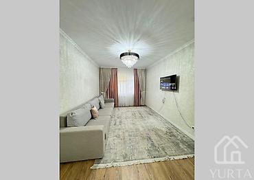 Продажа квартир: 1 комната, 50 м², Аламедин-1 мкр Элитка, 3 этаж, Дизайнерский ремонт — 1