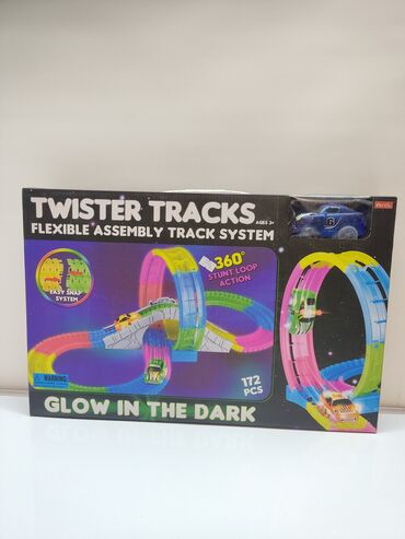 форма аяз ата: Twister Tracks — гибкая трасса-конструктор с петлями и подсветкой -