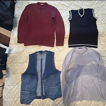 polo assn: Kişi trikotaj dəsti – 3 parçadan ibarət - 1) Klassik zolaqlı — 2