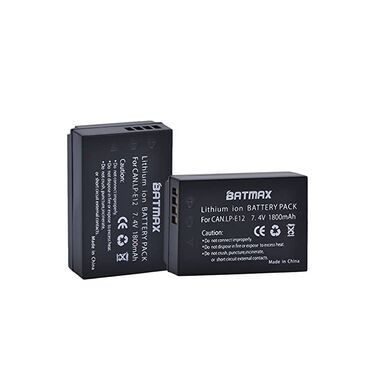 battery pack: Canon LP-E12 Battery