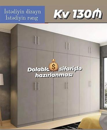 Шкафы: Dolab sifarişlə hazırlanır — 1