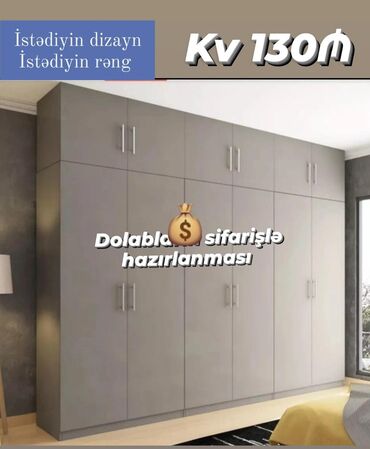 Dolablar: Qarderob, paltar dolabı, Yeni