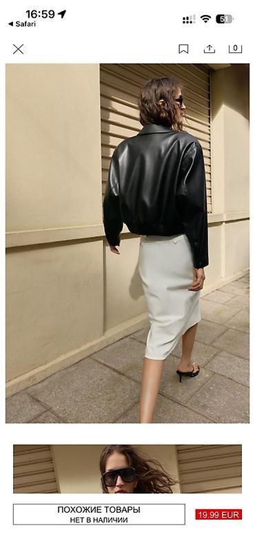 бомбер: Бомбер Zara 
Размер S, на M тоже подойдет
Цена 3900 сом
Контакты — 5