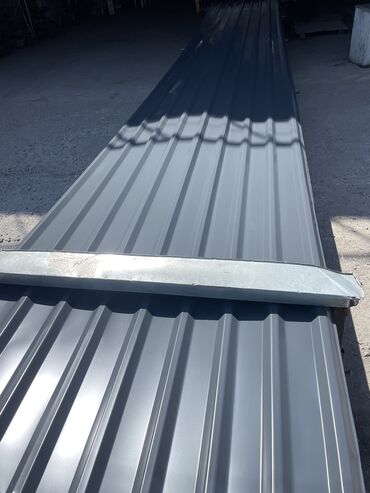 Профнастил: Серый матовый профнастил 0.35.04.0.45. 050’толщина бар только Россия — 24