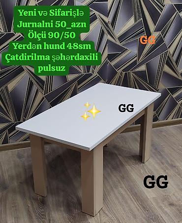Düz masa, Açılmayan, Təkərsiz, Zəmanətsiz lalafo.az -da Düz masa, Açılmayan, Təkərsiz, Zəmanətsiz