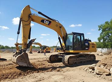 экскаватор 150: Экскаватор, Caterpillar, 2018 г., Гусеничный — 1