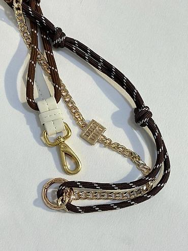 Çantalar: Miu Miu mini çiyin/çapraz çanta - Rəng: krem-ağ korpus, qızılı — 3